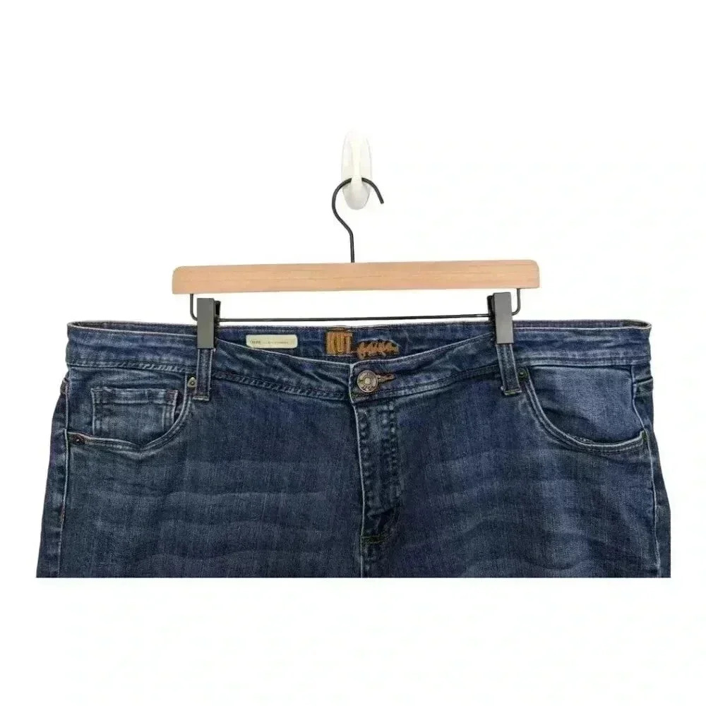 Kut From The Kloth - Celine Slouchy Boyfriend Distressed Jeans, 22W - Picture 4 of 16